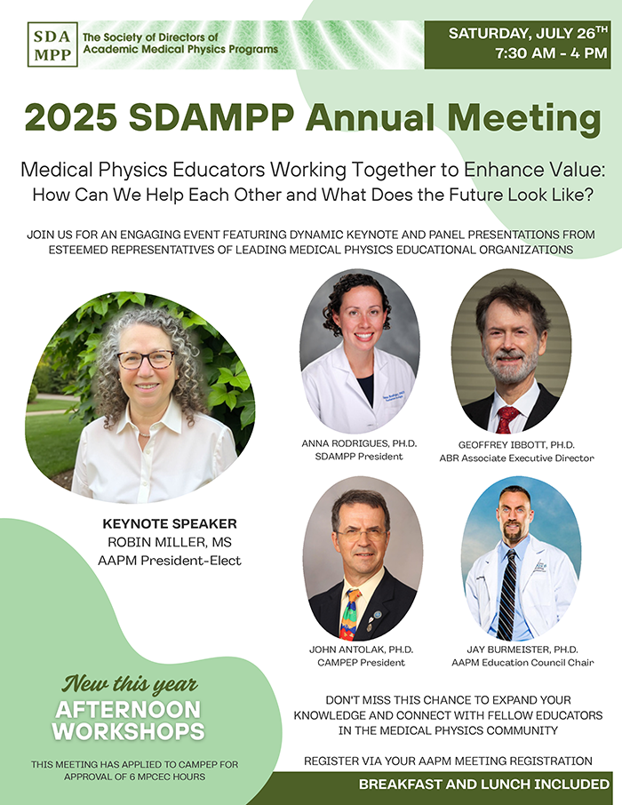 2025 SDAMPP Annual Meeting Flyer