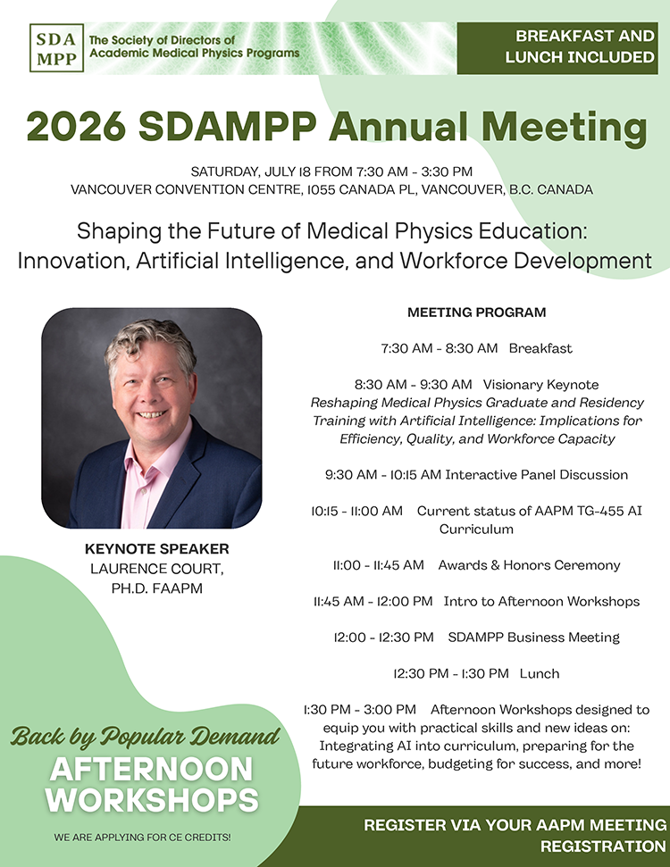 2026 SDAMPP Annual Meeting Flyer